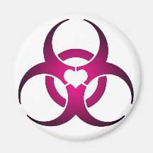 Toxic Love Fridge Magnets