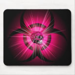 toxic pink mousepads