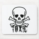 Toxic skull mousepads