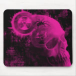 toxic skull mousepads