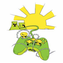 toxic video game pad controller cut out