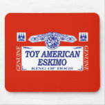 Toy American Eskimo mousepads