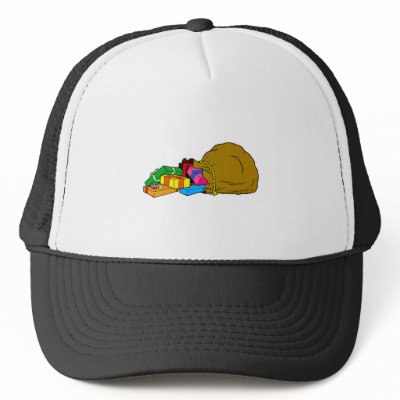 toy bag spilling Hat