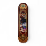 Toy - Dolls - A basket of Victorian dolls  skateboards