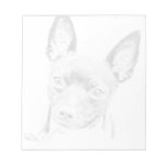 TOY FOX TERRIER Notepad