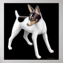 Toy Fox Terrier Poster Print