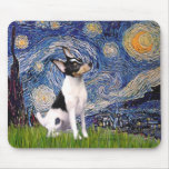 Toy Fox Terrier - Starry Night mousepads