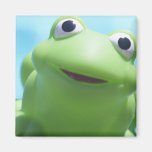 Toy Frog Close-Up Magnets