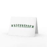 Toy Green Army Men Greeting Cards