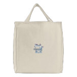 Toy Sewing Machine embroidered bags