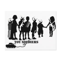 Toy Soldiers Postcard