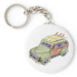 Toy Surf Car Keychain