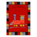 toy train cards