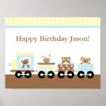 Toy Train Children's Wall Art posters