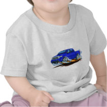 Toyota Tundra Crewmax Blue Truck Tshirts