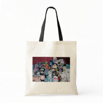 Toys collection of animal kingdom tote bag