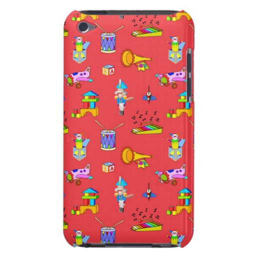 Toys – Purple Drums and Golden Horns Barely There iPod Cases