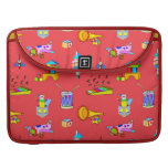 Toys – Purple Drums and Golden Horns MacBook Pro Sleeves