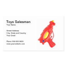Toys Salesman Business Card
