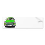 Trabant Car in Green, Berlin Bumper Sticker