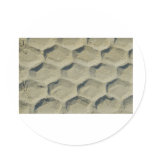 trace of tyre in the sand stickers