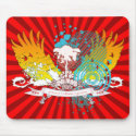 traced tree. serene - clean - green. - Customised mousepads