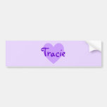 Tracie in Purple Bumper Stickers