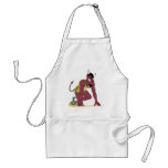 Track and Field Devil aprons