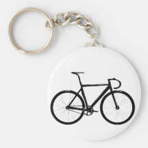 Track Bike Key Chain