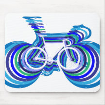 Track Bike sc Mouse Pads