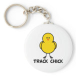 Track Chick Keychains