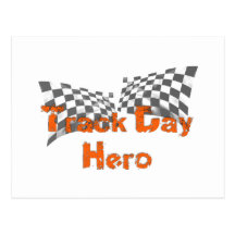 Track Day Hero Post Card