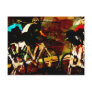Track Racing Postcard