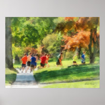 Track Team Print