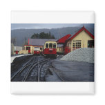 Track view of Snowdon Railway Station, Llanberis, Magnet