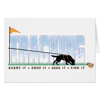 Tracking Dog Greeting Cards by DDGraphix