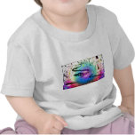 Tracks Through the Abstract Sunset Tshirts