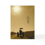 Tractor Father's Day Card: Tractor Silhouette