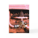 Tractor Gears Notecard - Blank Inside