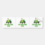 Tractor Kid, Green Bumper Stickers