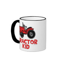 Tractor Kid Mug