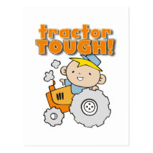 Tractor Tough T-shirts and Gifts Post Cards