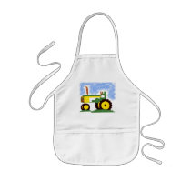 Tractor under Blue Sky Aprons
