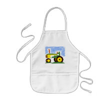 Tractor under Blue Sky Aprons