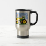 Tractor under Blue Sky Mugs
