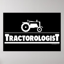 Tractorologist - Tractor Print