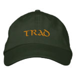 Trad (Irish Traditional Music) flexfit ballcap embroidered hats