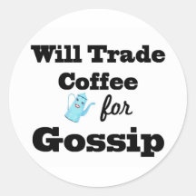 Trade and Barter Round Stickers