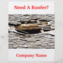 TRADES, ROOFING FLYERS