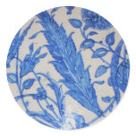 Traditional antique Blue and White Ottoman Ceramic stickers